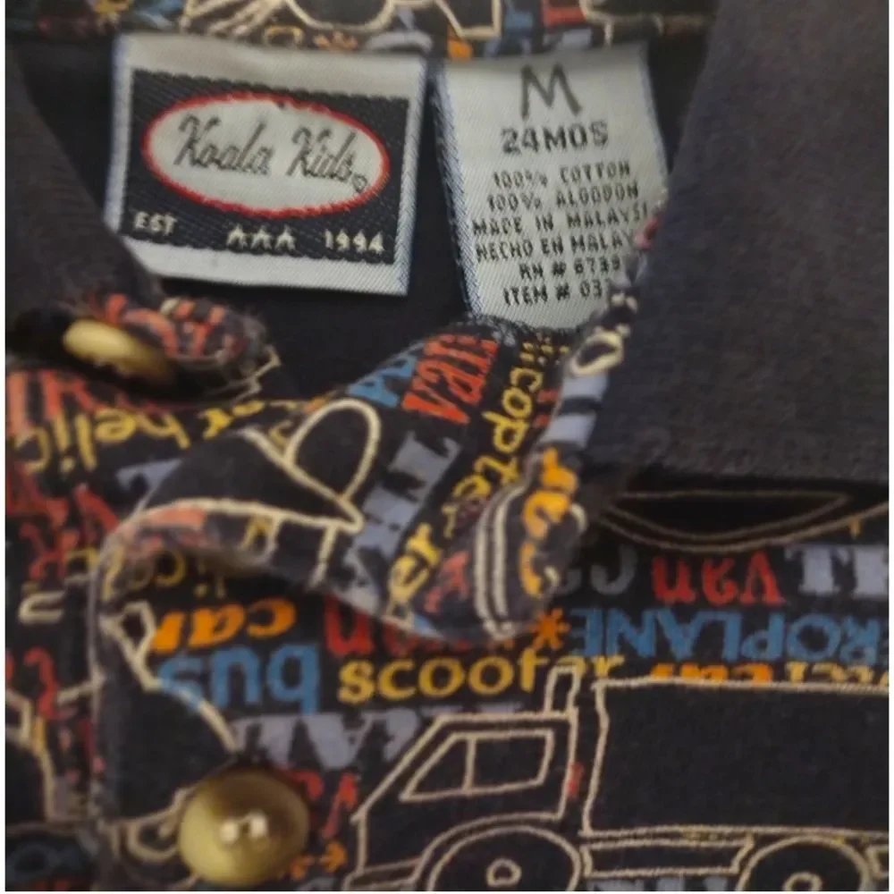 Koala Kids Boys Bodysuit Onesie Size 24 Months!